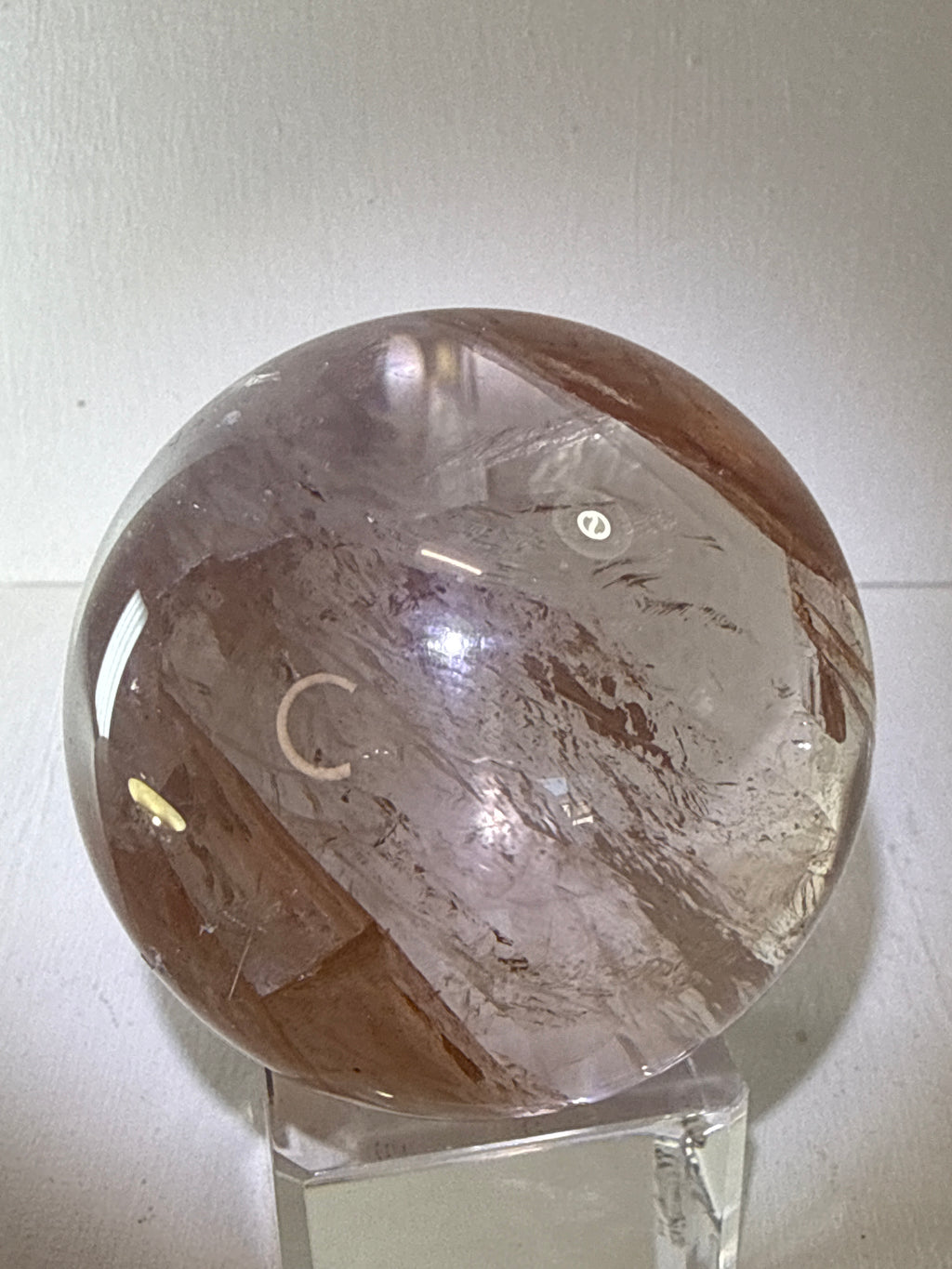 Fire Quartz Sphere