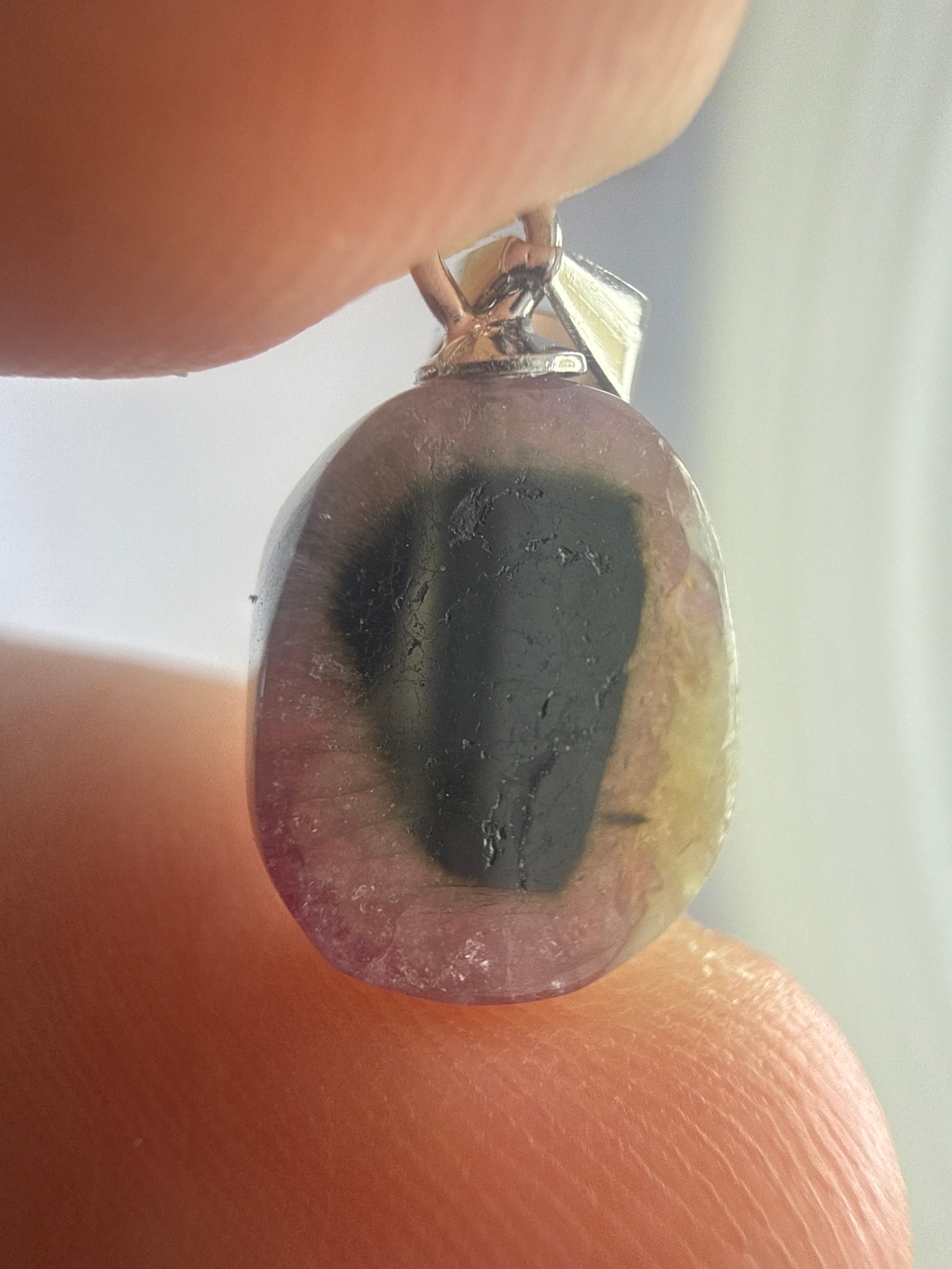 Watermelon Tourmaline Pendant