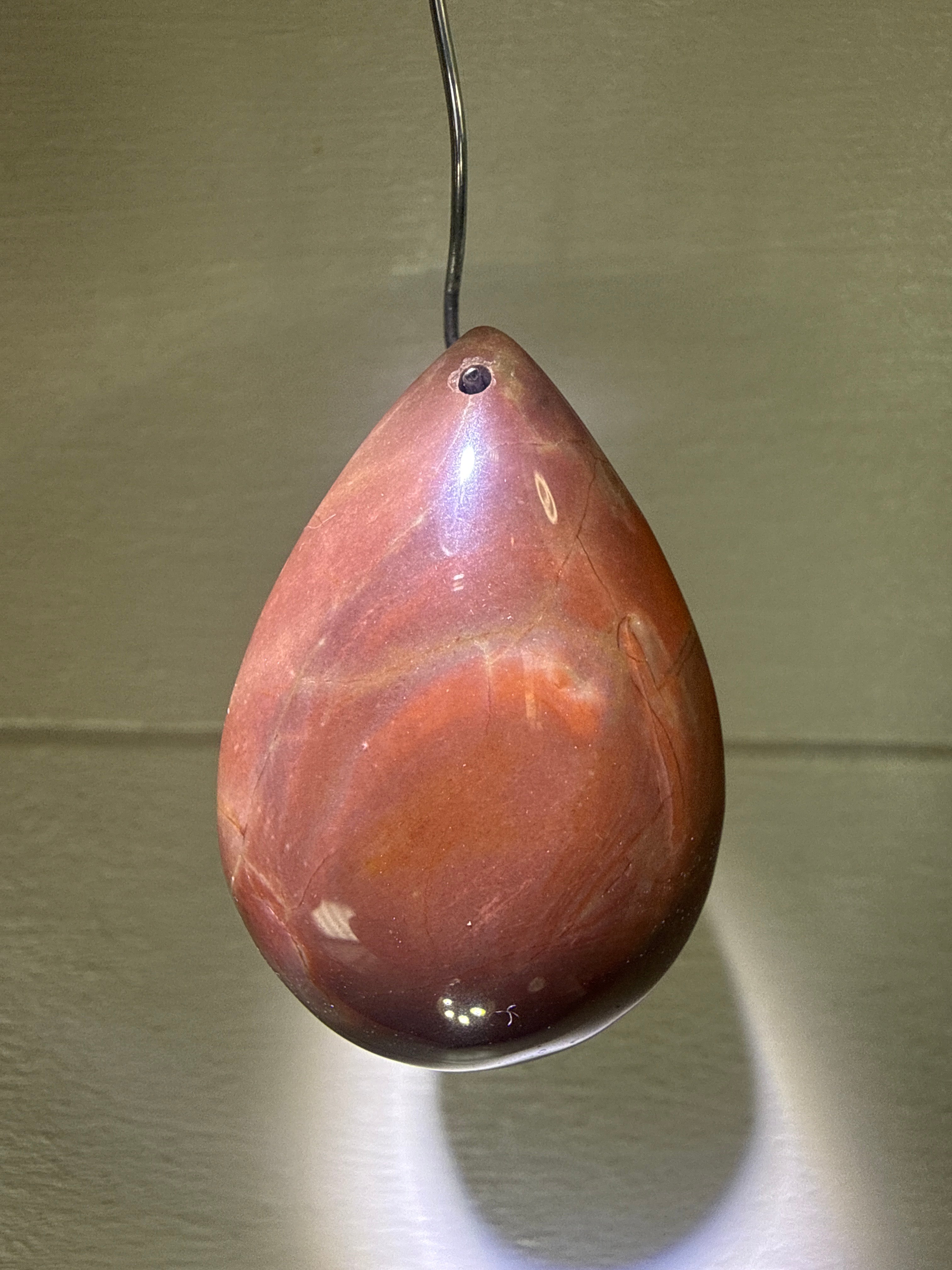 Red Agate Pendant