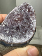 Rainbow Druzy Amethyst ( Red hue)