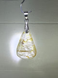 Gold Rutile Pendant