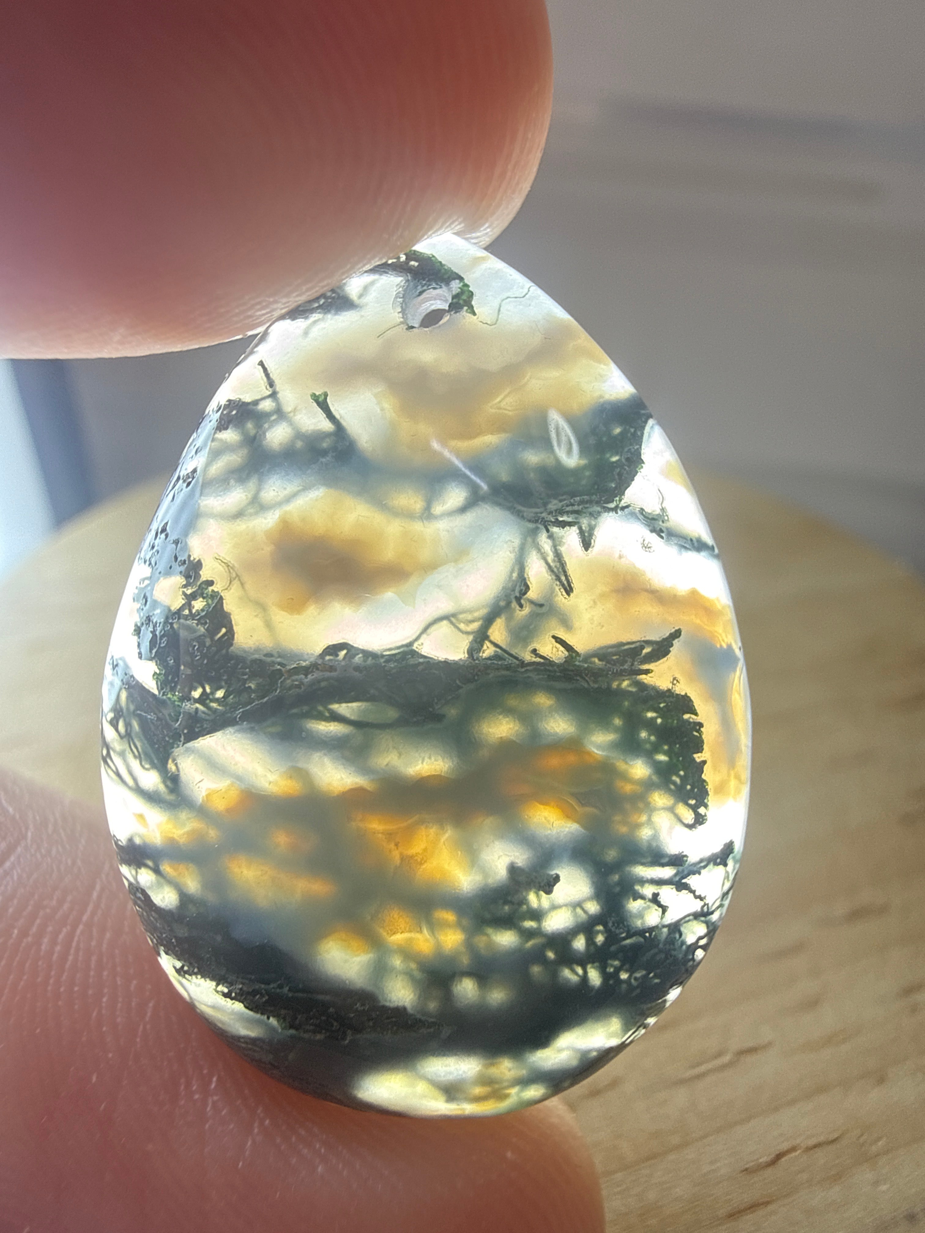 Moss Agate Pendant