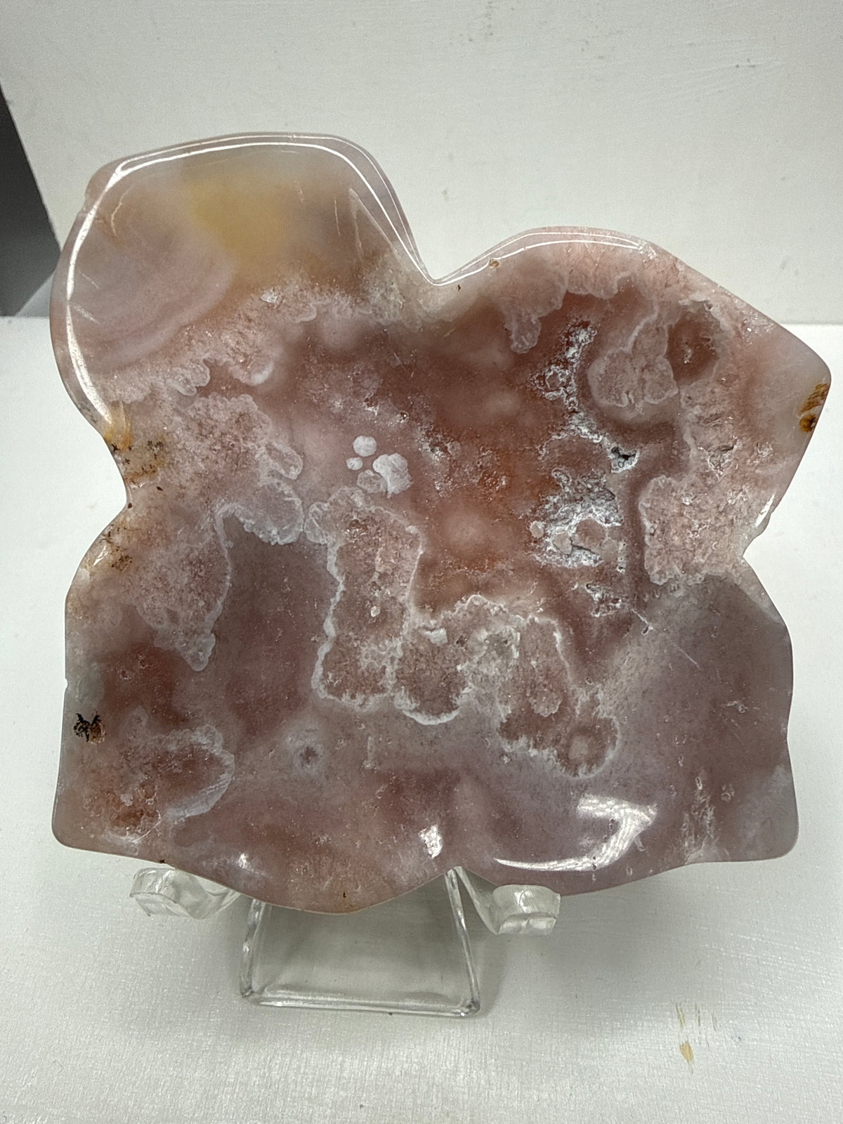 Flower Agate Trinket Dish