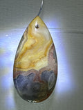 Crazy Lace Agate Pendant
