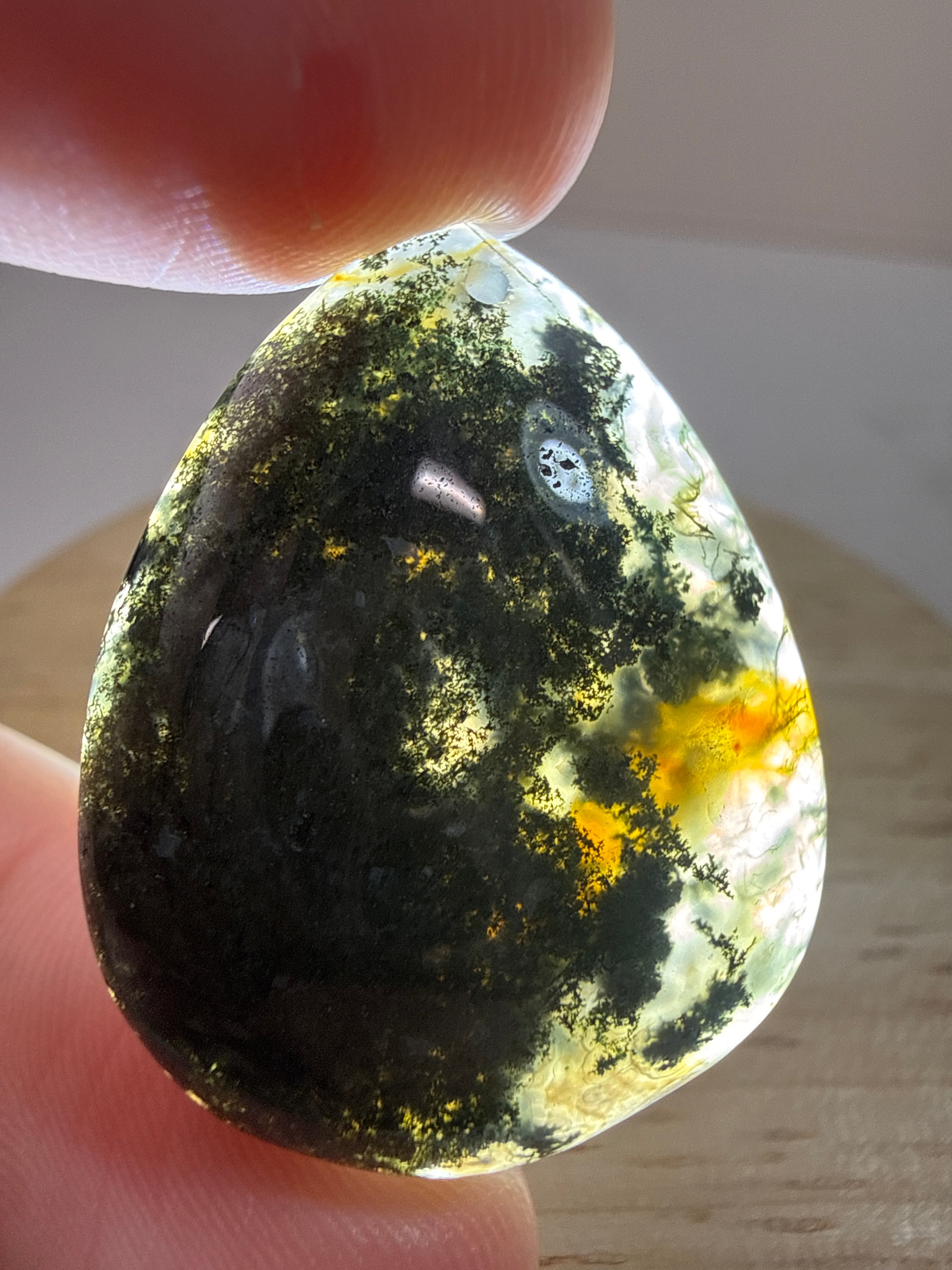 Moss Agate Pendant