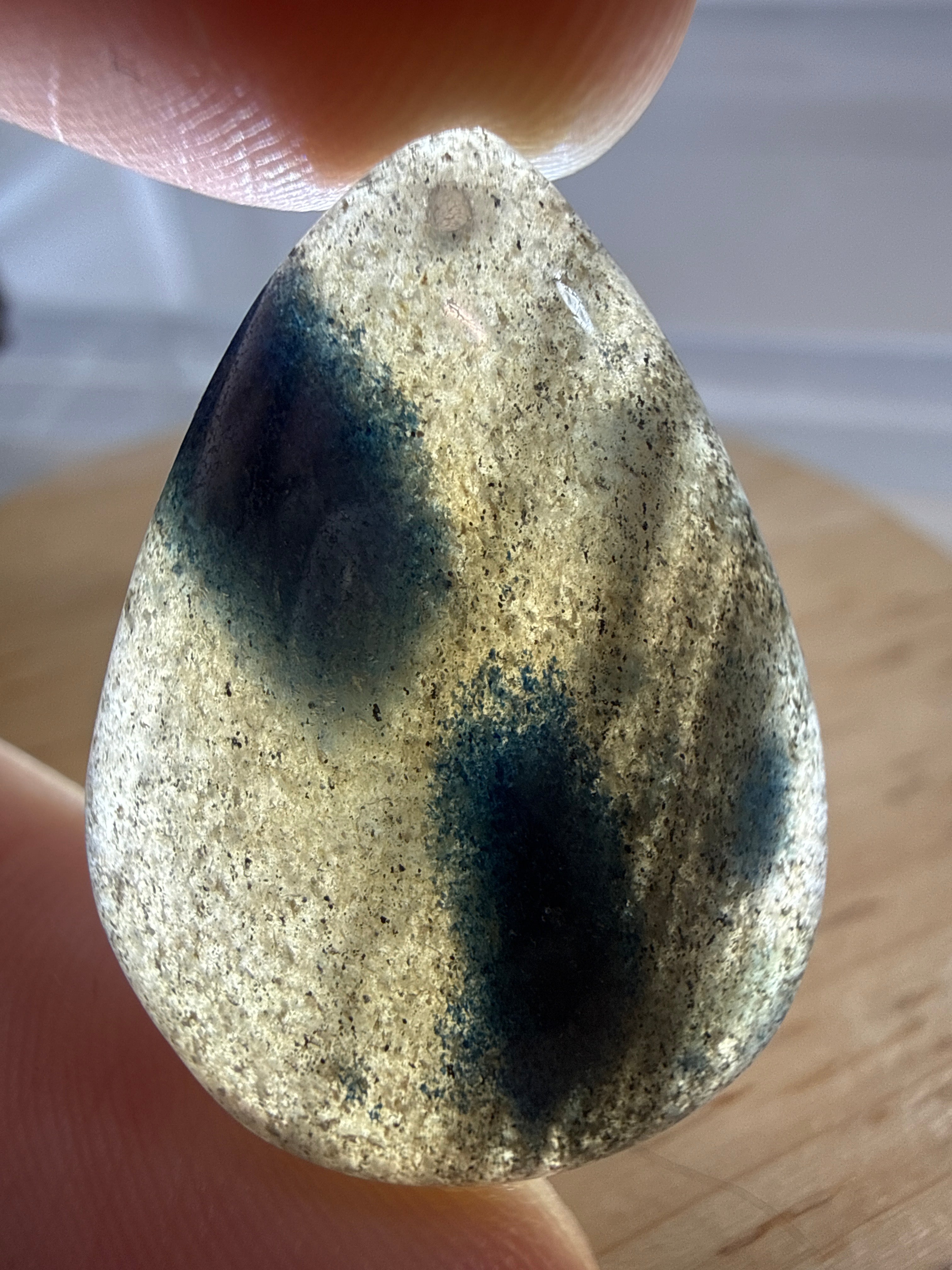 Blue Appetite in Clevelandite Pendant