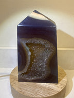 Druzy Agate Tower