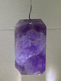 Faceted Dream Amethyst Pendant
