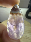 Amethyst with Mexican Lace Agate Pendant