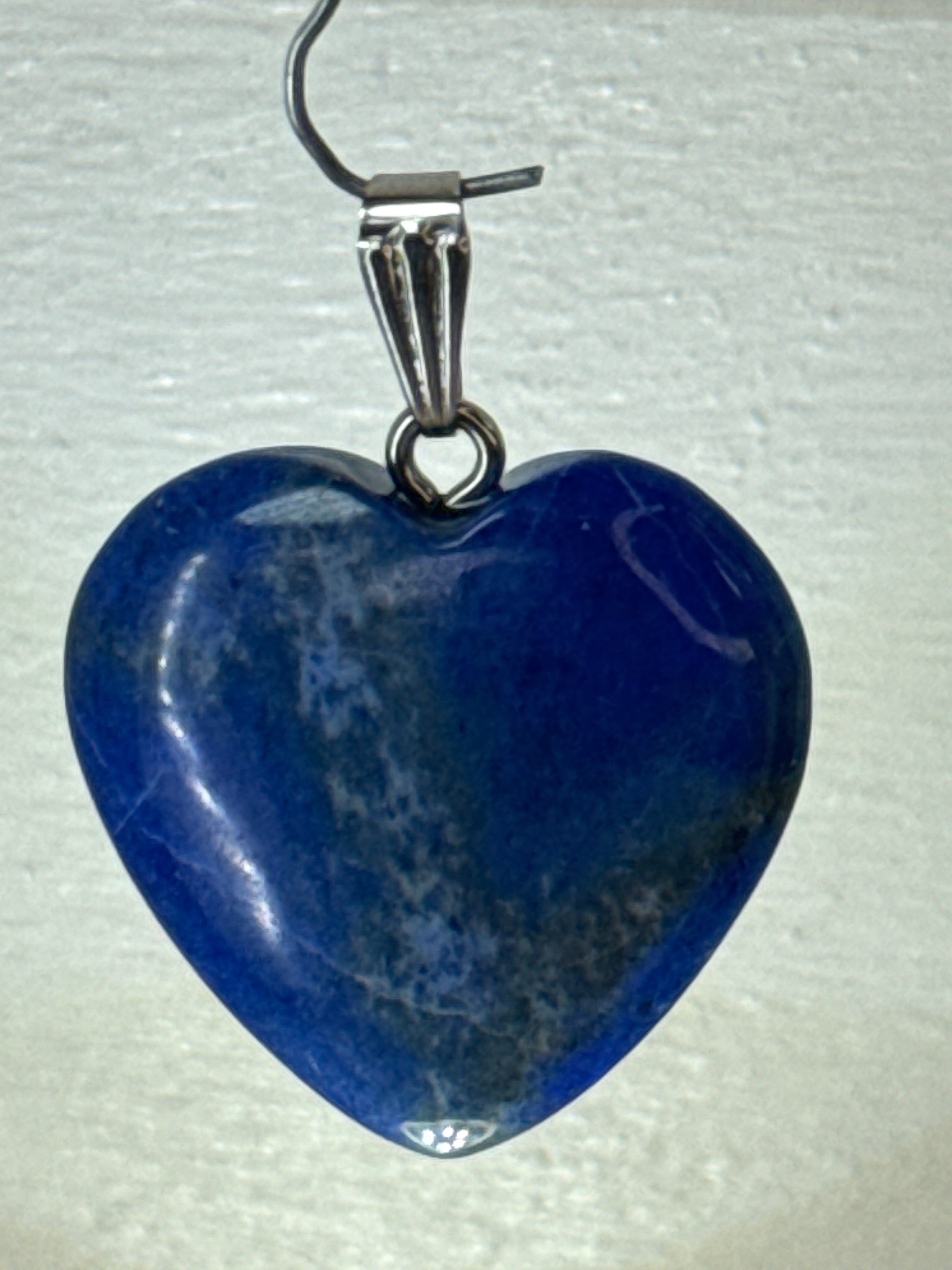 Lapis Lazuli Heart Pendant
