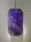 Faceted Dream Amethyst Pendant