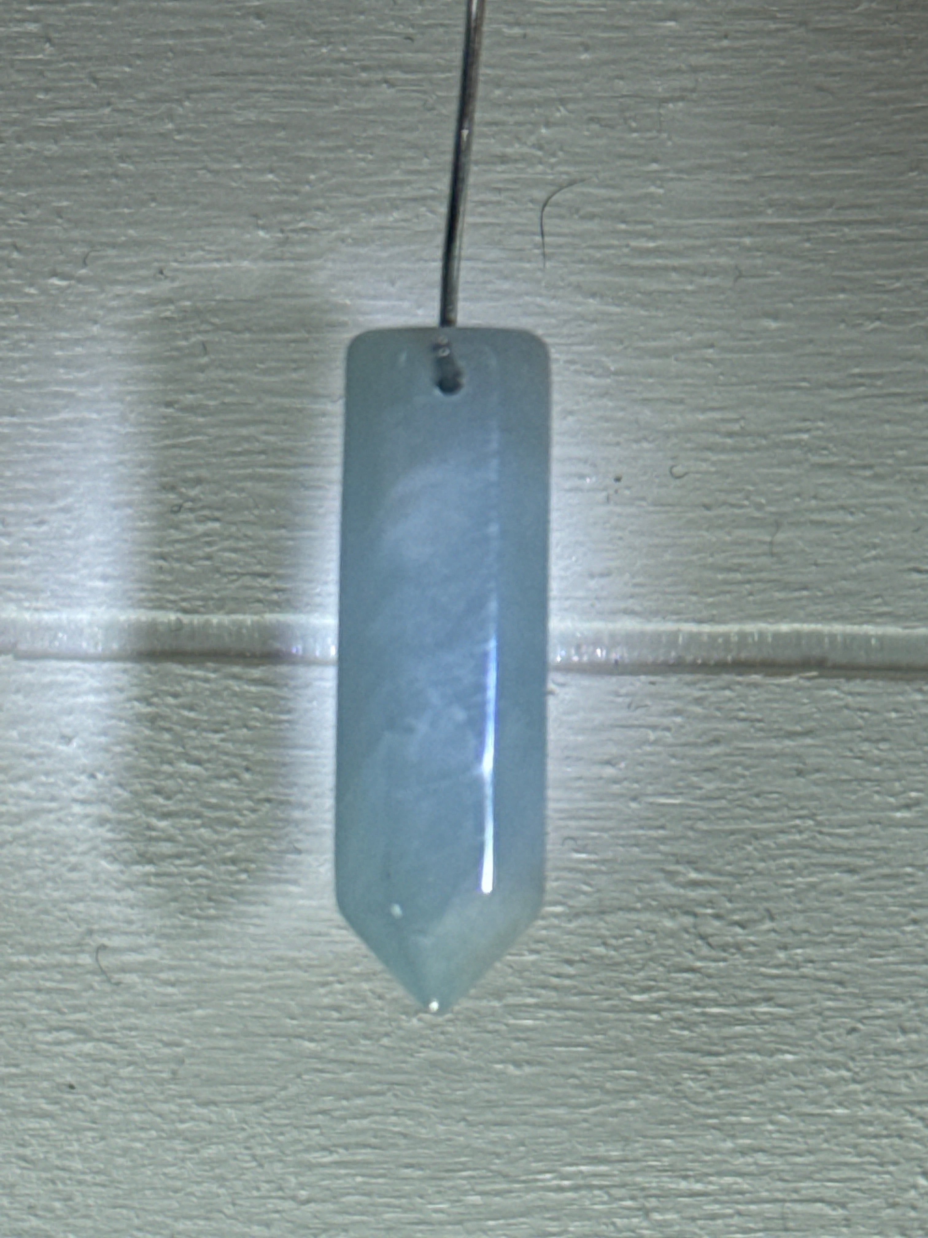 Aquamarine Point Pendant