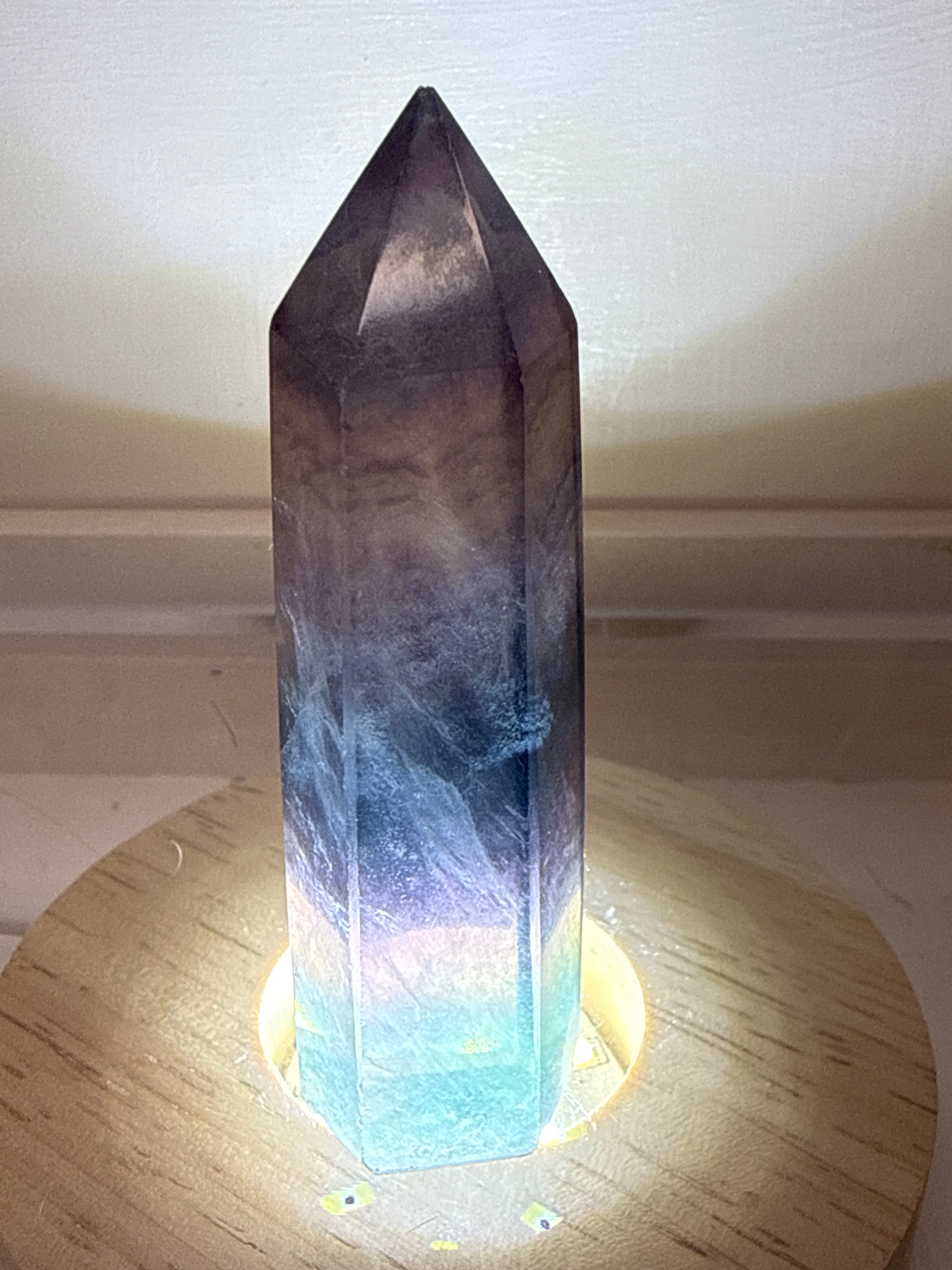 Rainbow Fluorite Tower