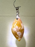 Flower Agate Pendant