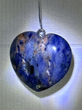 Sodalite Heart Pendant
