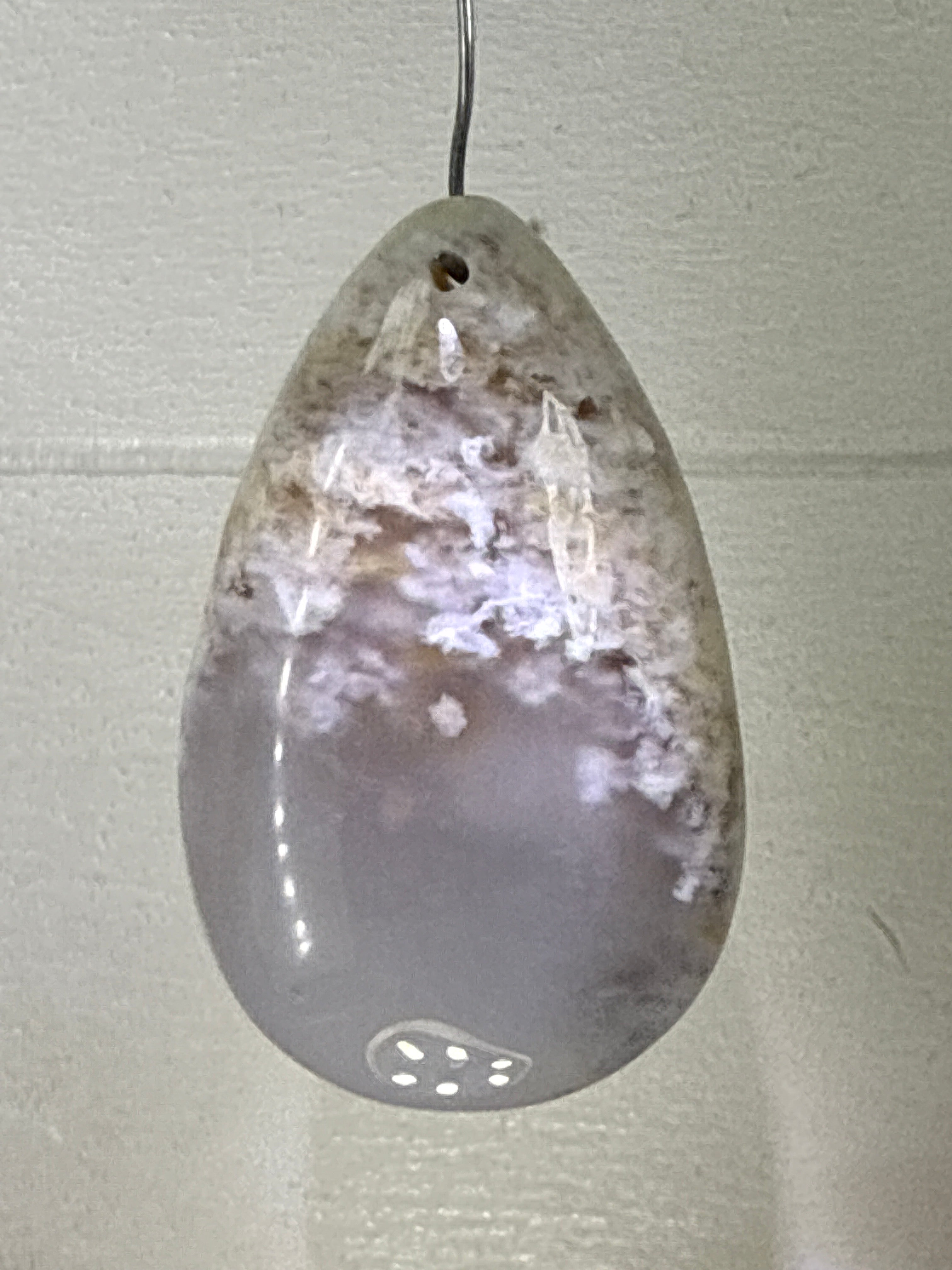 Dendritic Snowflake Agate