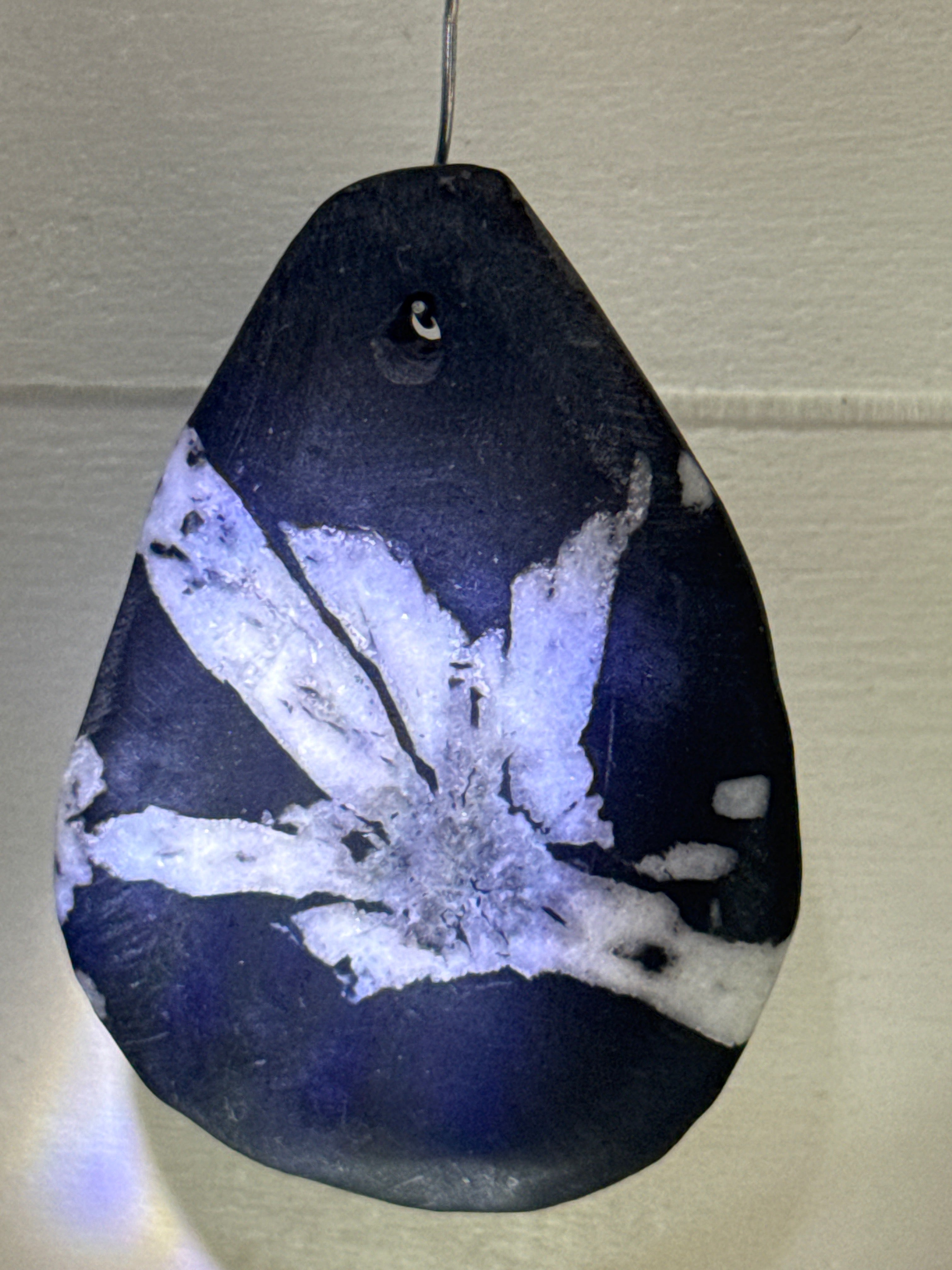 Chrysanthemum Stone Pendant