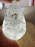 Blue Rabbits Hair & Garden Quartz Pendant