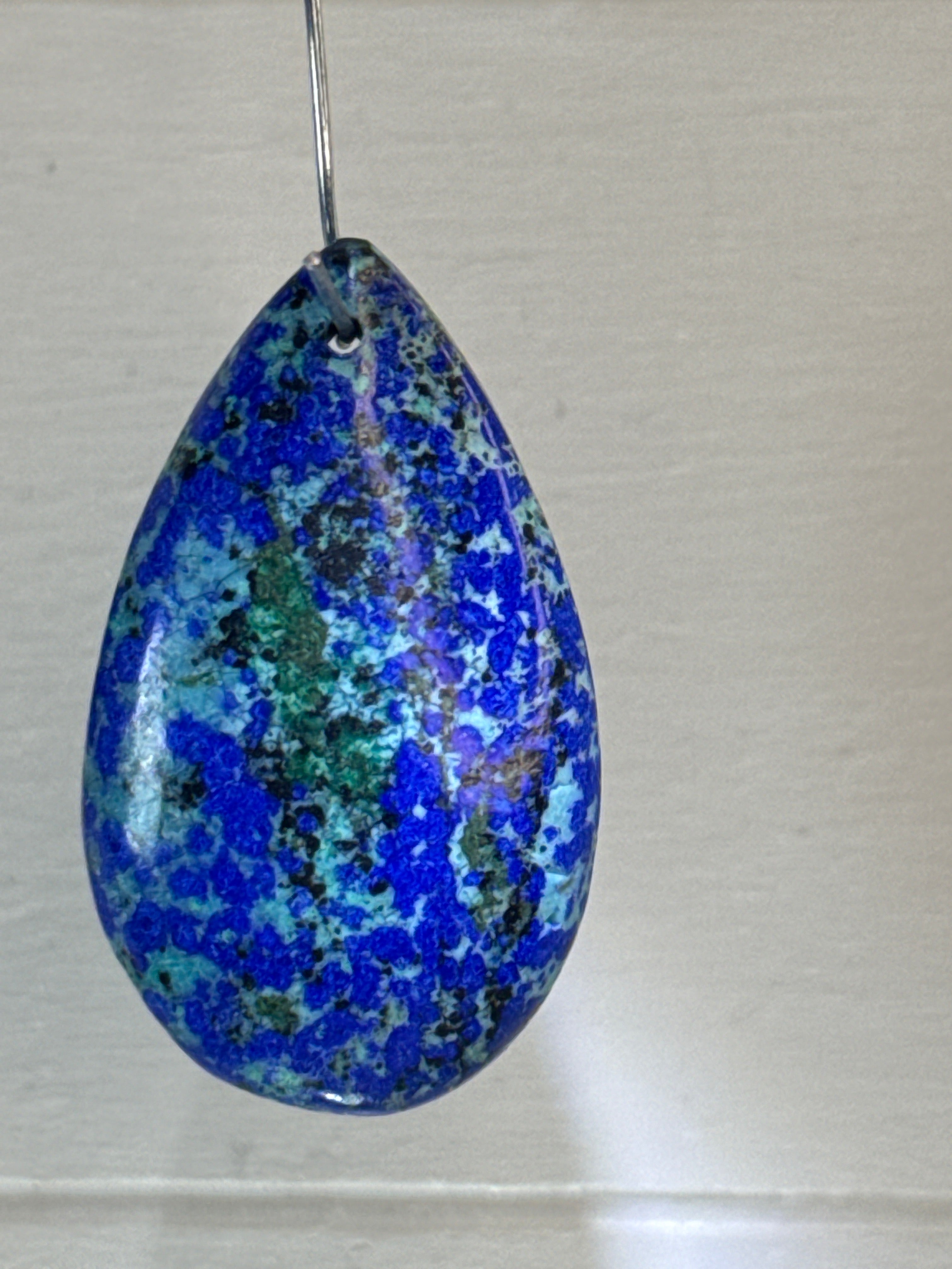 Azurite and Chrysocolla Pendant