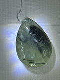 Prehnite with Epidote Pendant