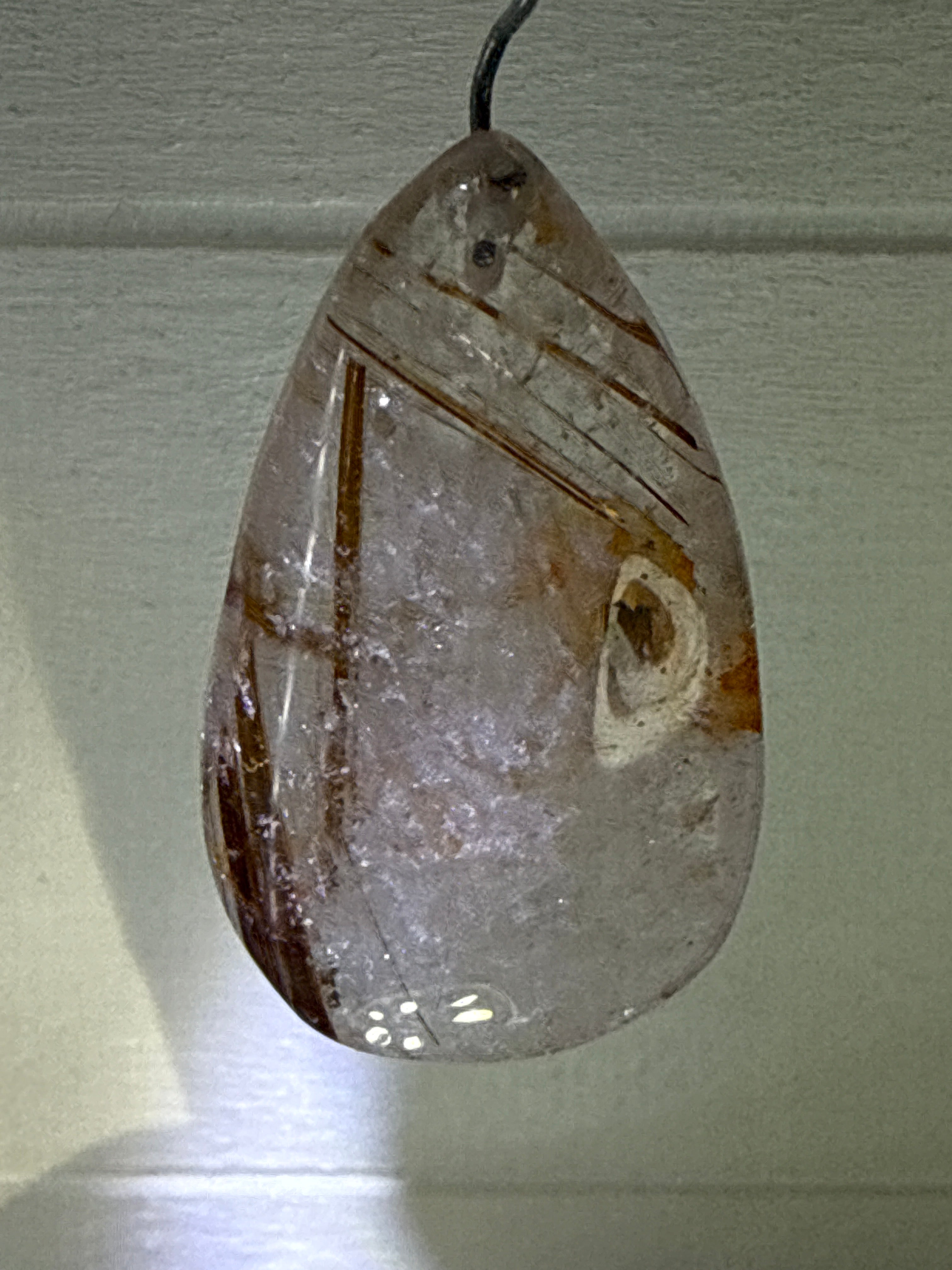 Copper Rutile Pendant