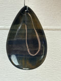 Blue and Gold Tigers Eye Pendant