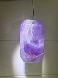 Faceted Dream Amethyst Pendant