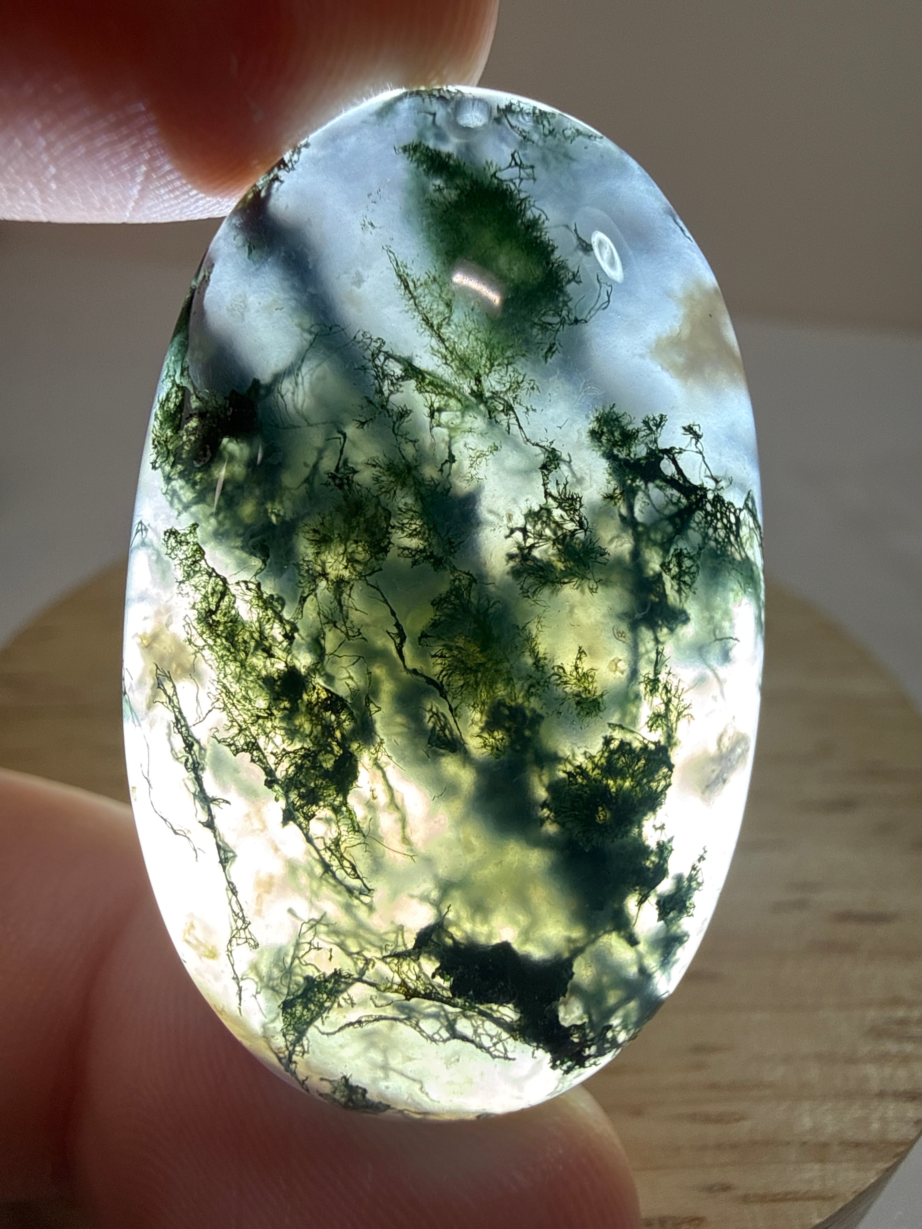 Moss Agate Pendant