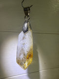 Heat Treated Amethyst Pendant