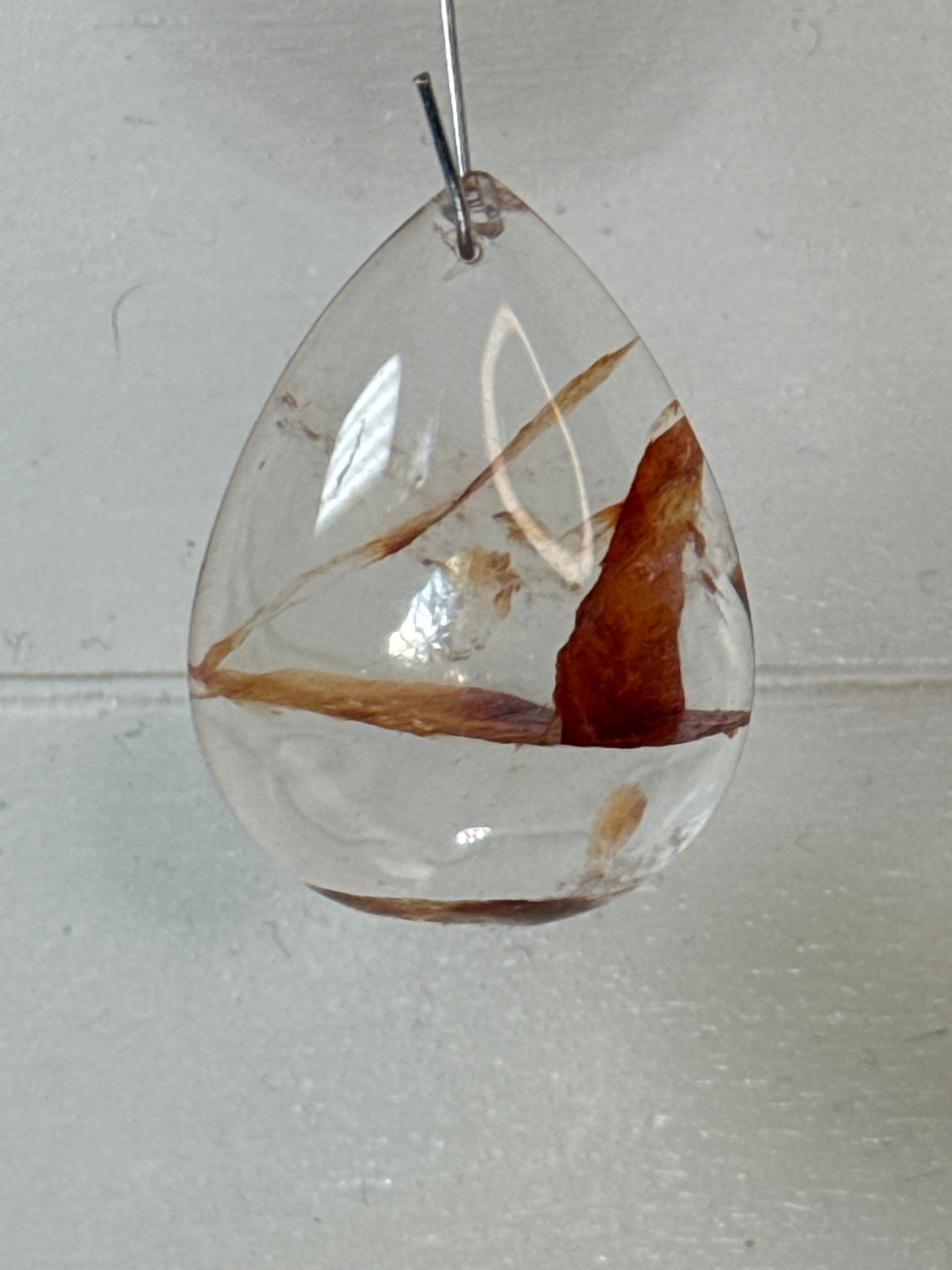 Fire Quartz Pendant