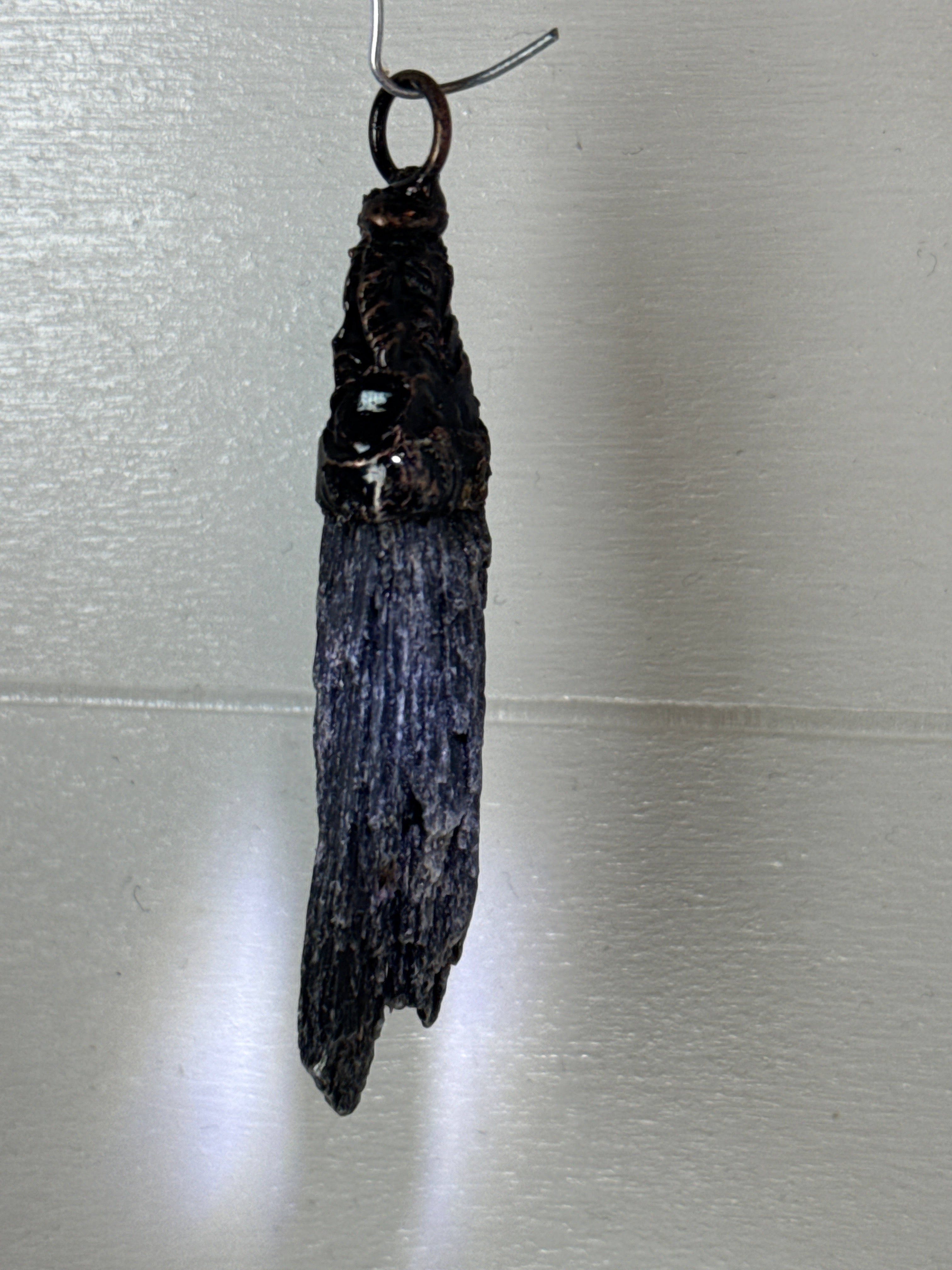 Black Kyanite Pendant