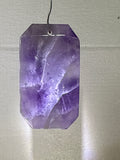 Faceted Dream Amethyst Pendant