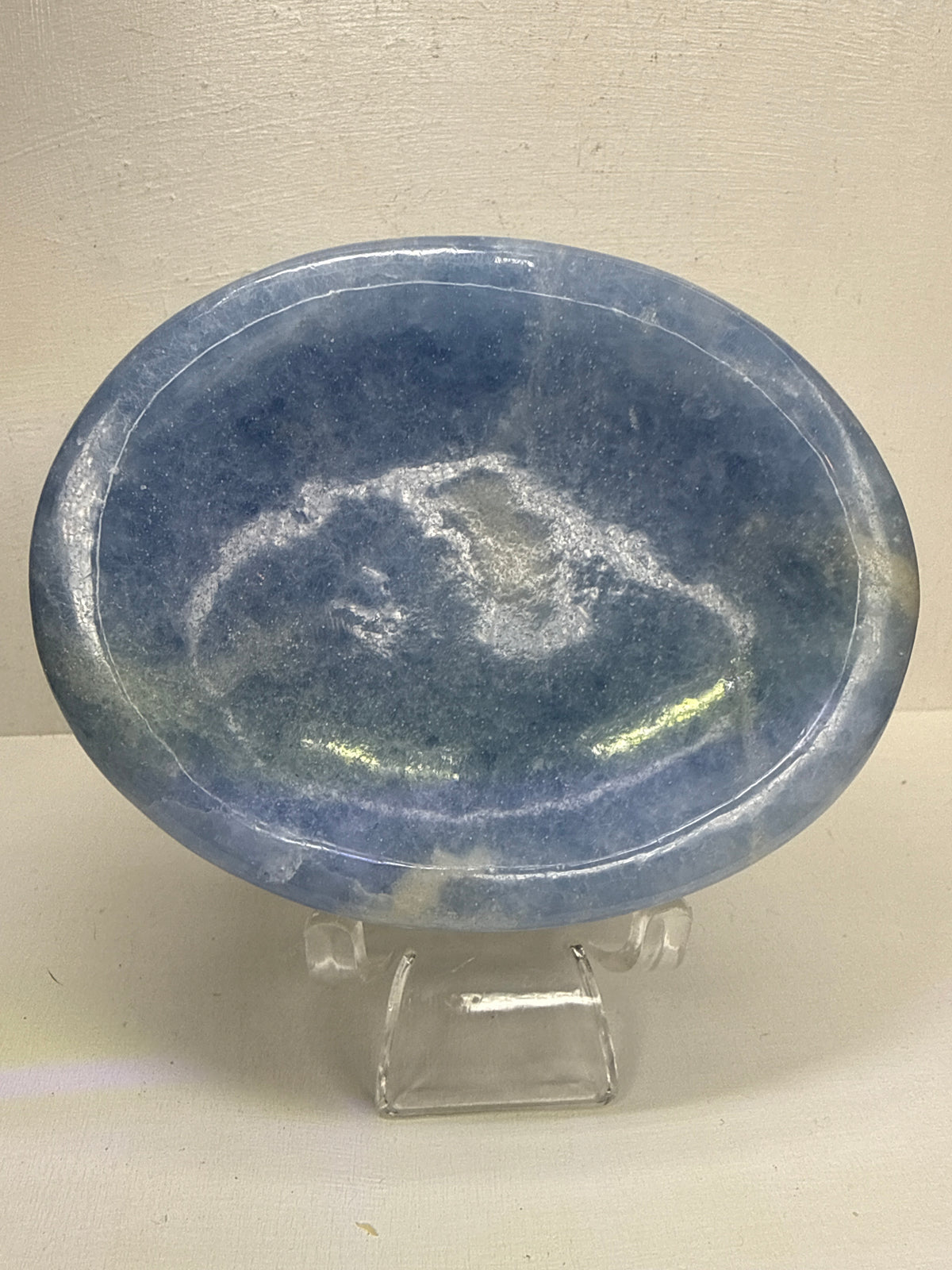 Blue Celestite Trinket Dish