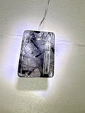 Black Tourmaline in Quartz Pendant