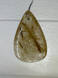 Gold Rutile Pendant
