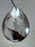 Carved Praying Monk Pendant
