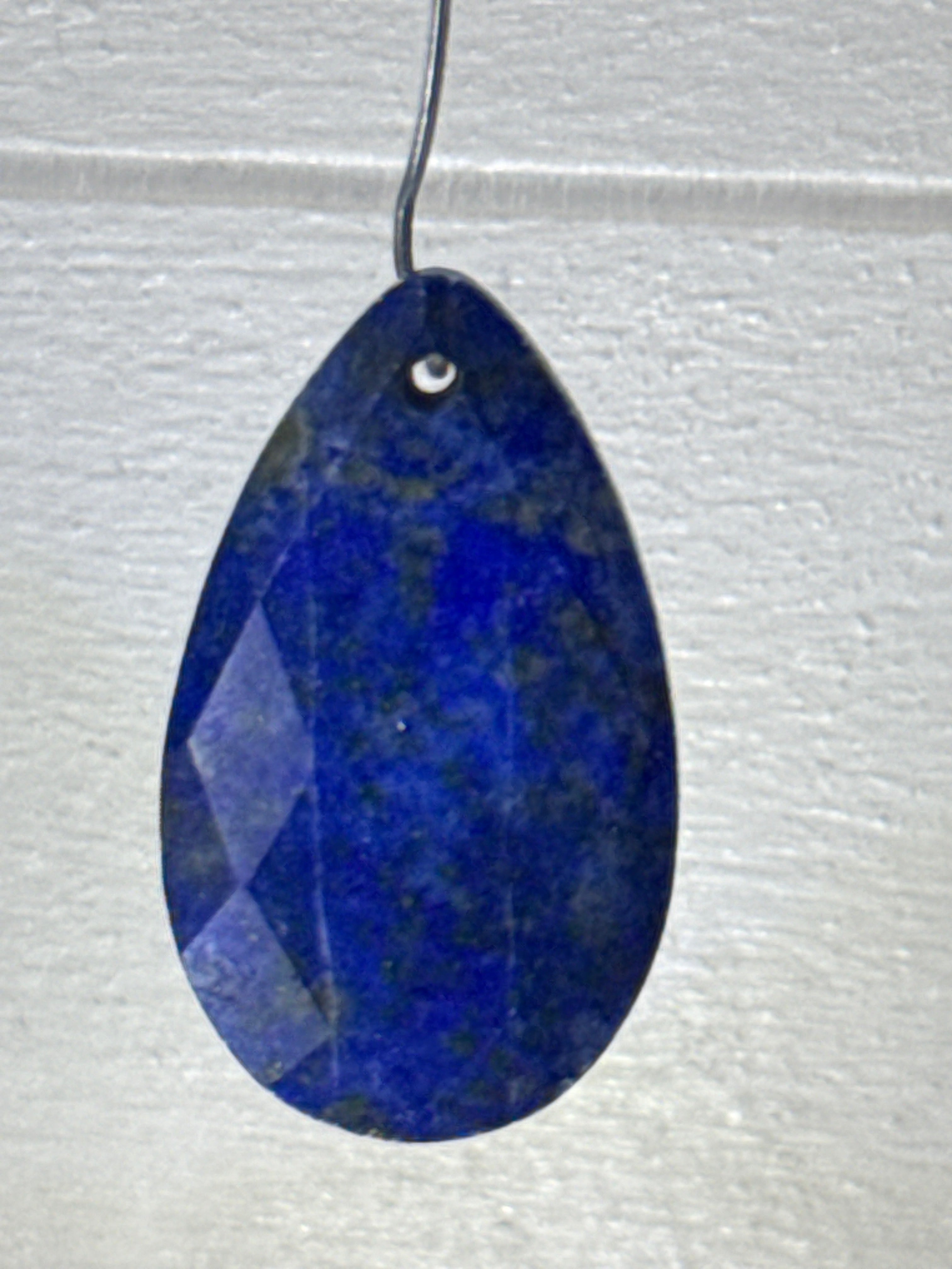 Faceted Lapis Lazuli Pendant