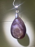 Purple Mica Pendant