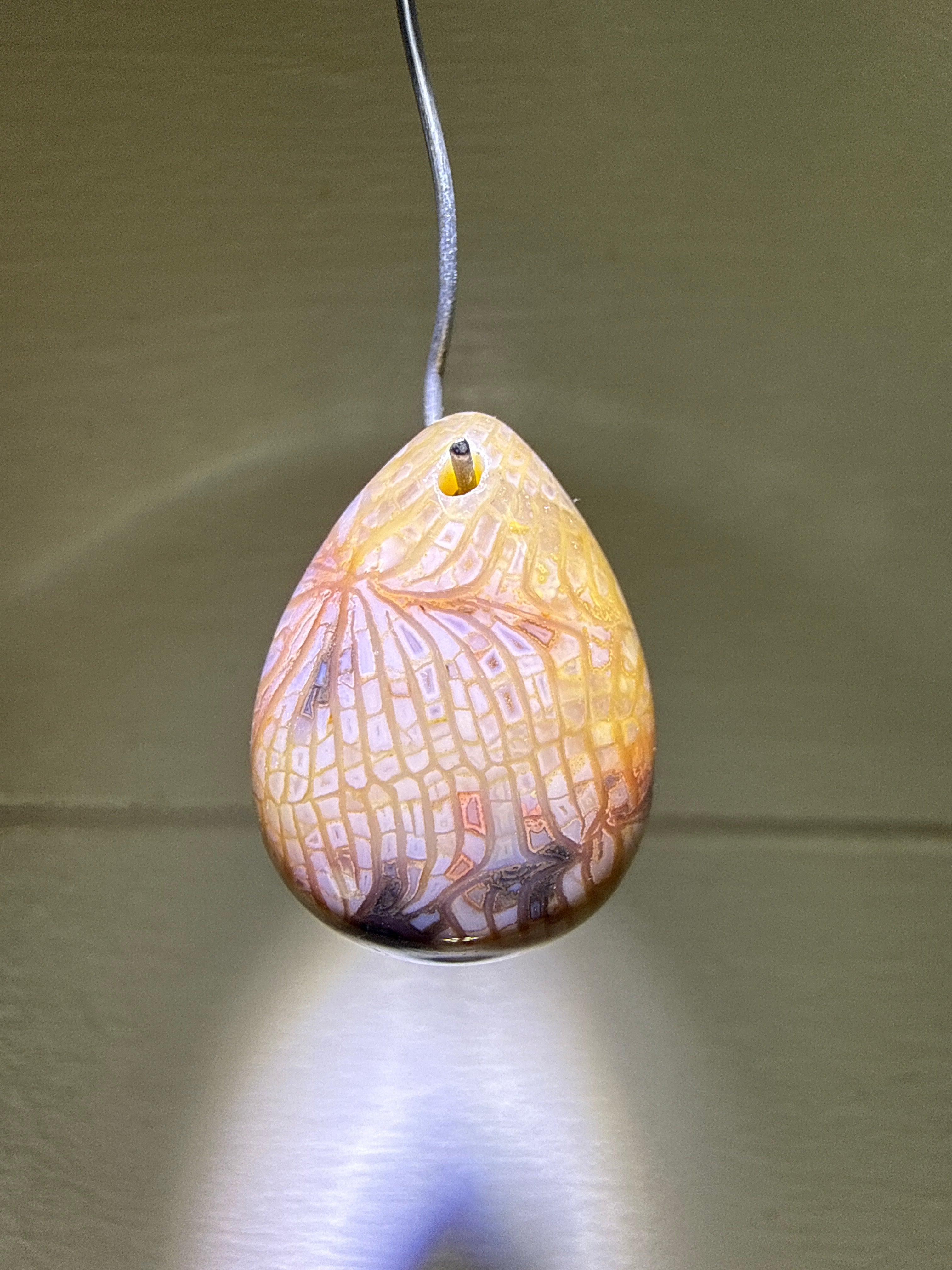 Fossil Coral Pendant