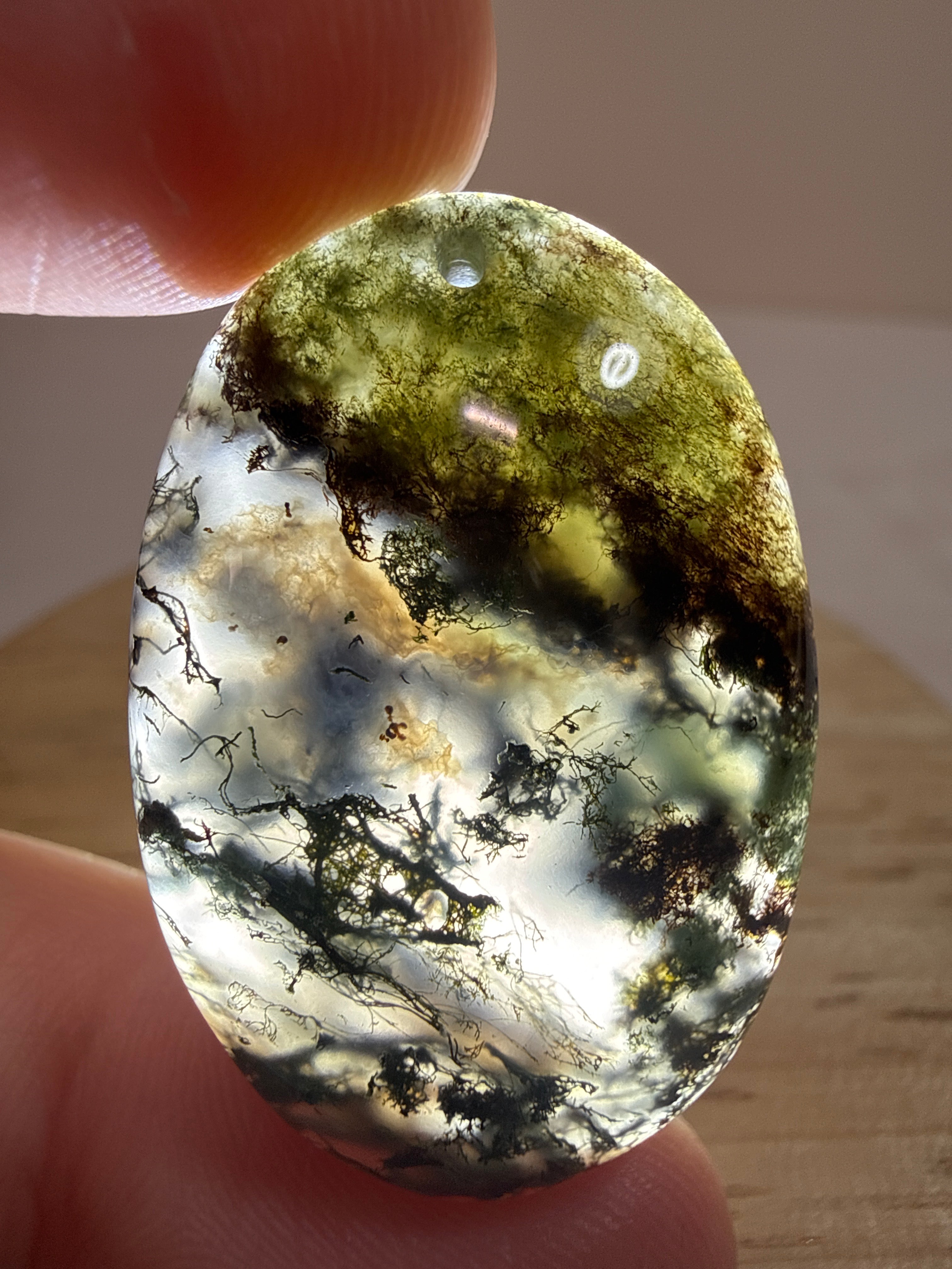 Moss Agate Pendant