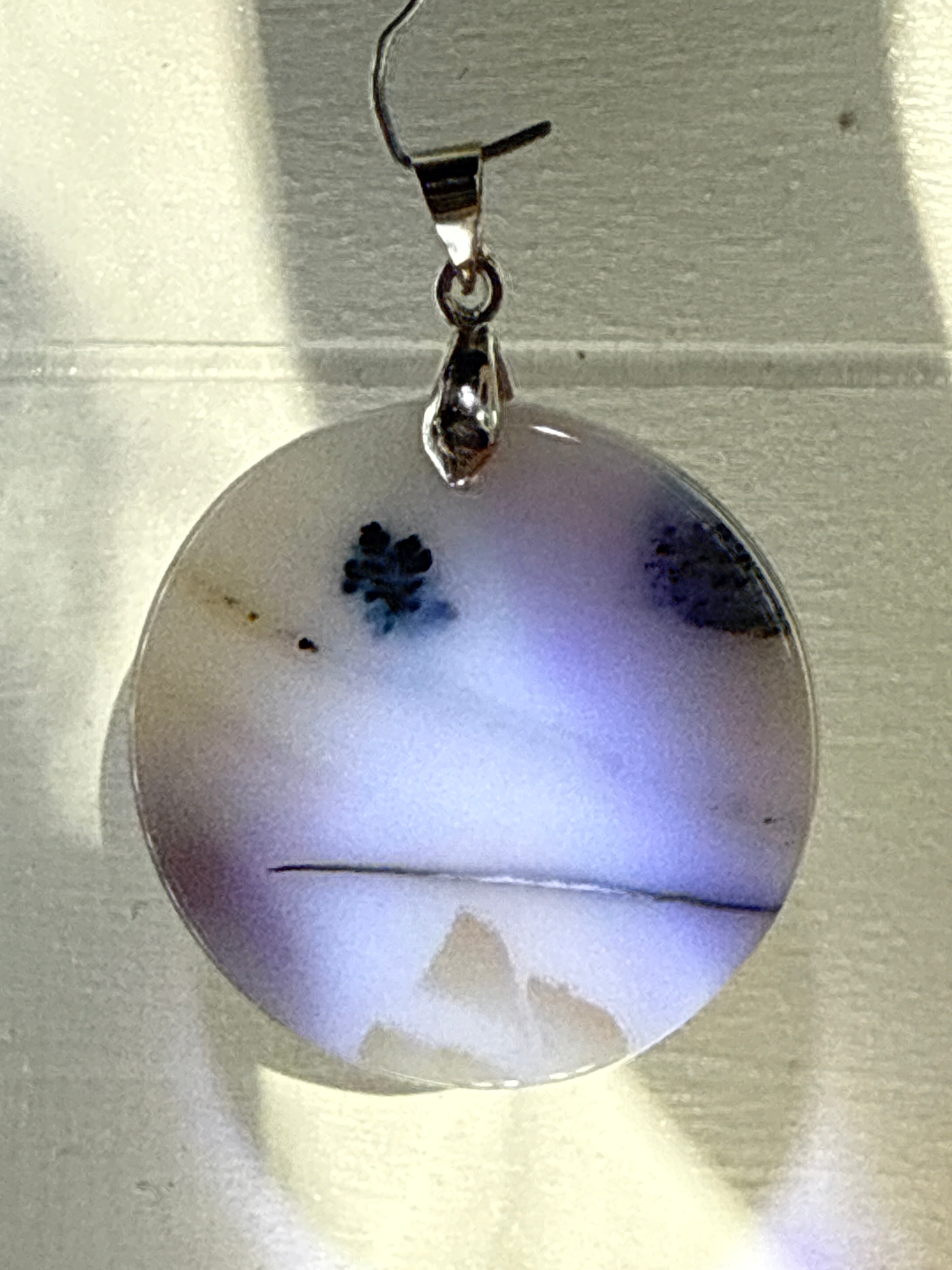Dendritic Agate Pendant