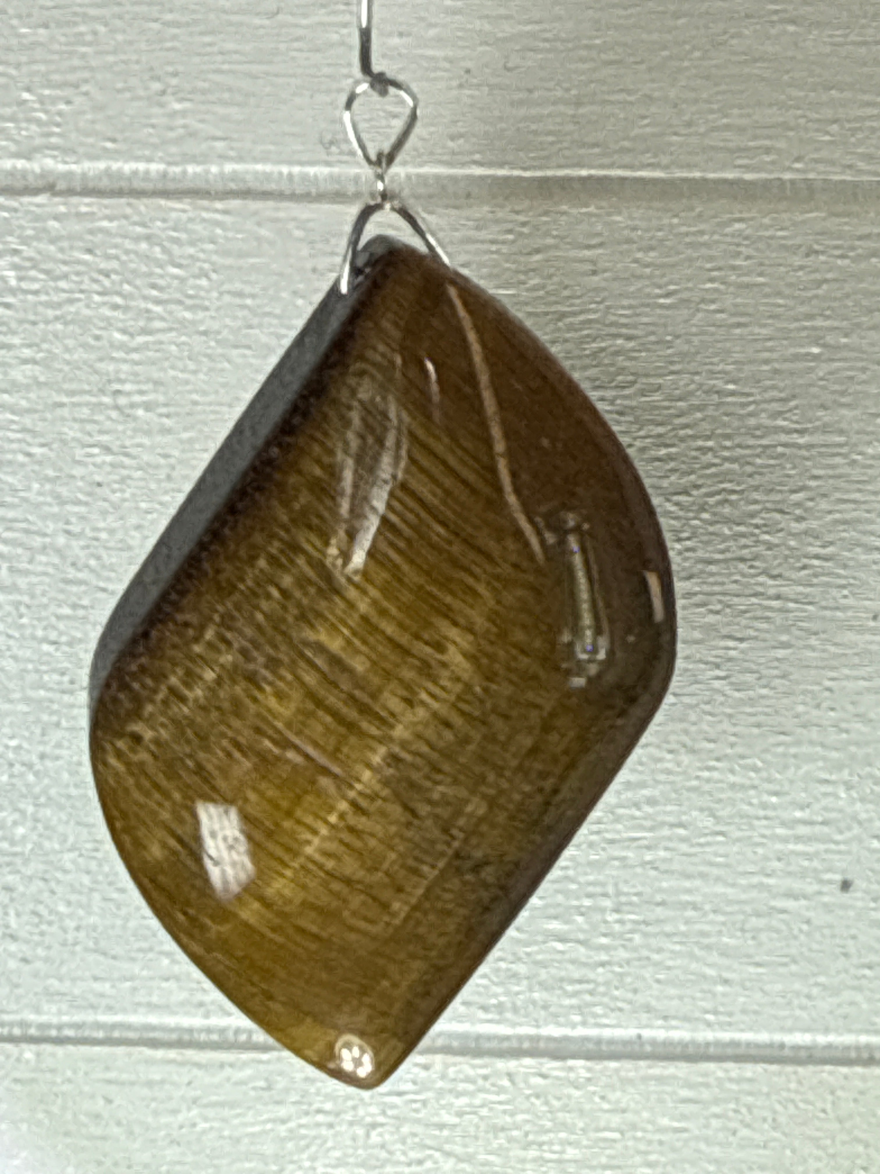 Gold Tigers Eye Pendant