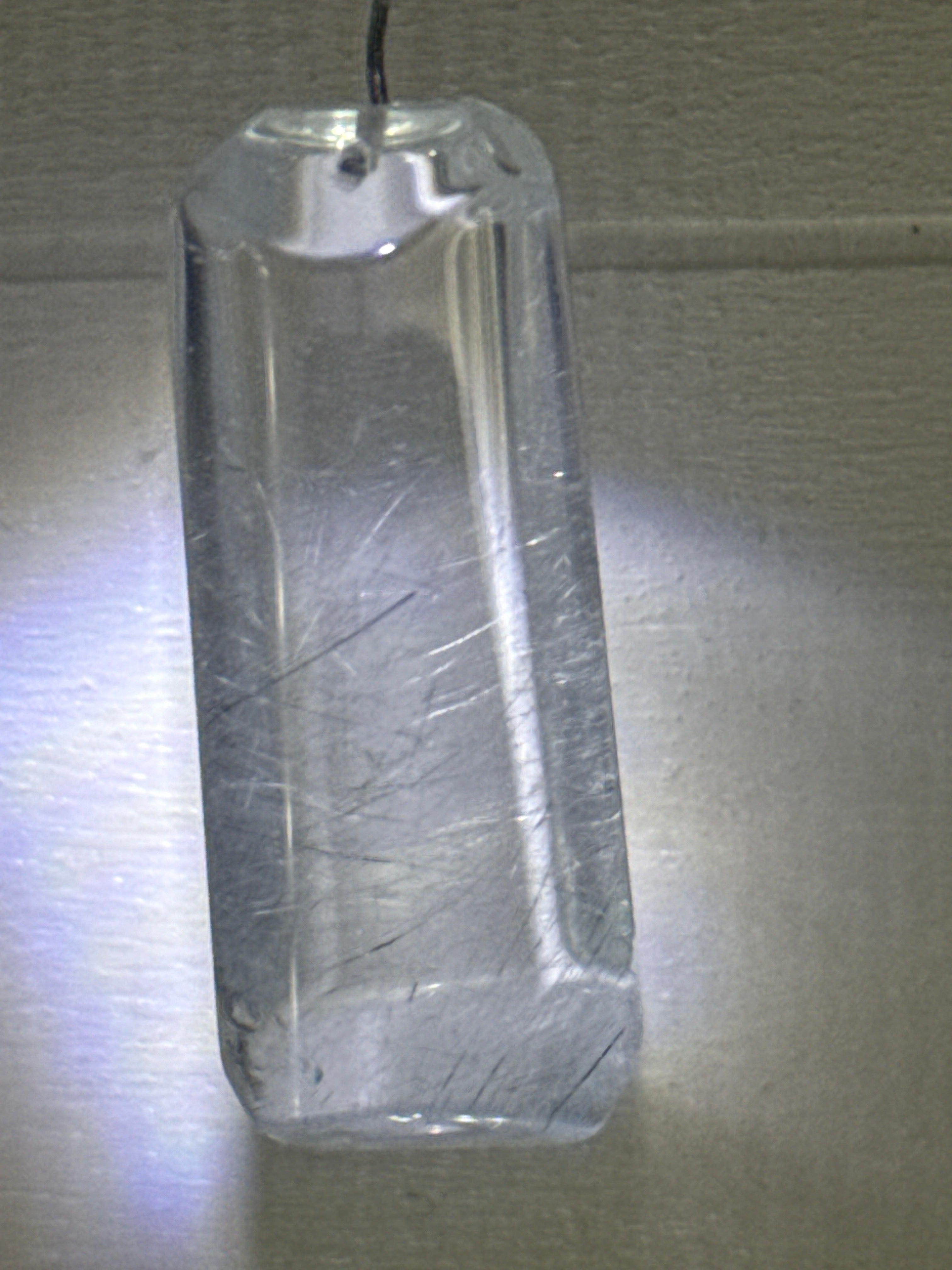 Silver & Blue Rutile Pendant
