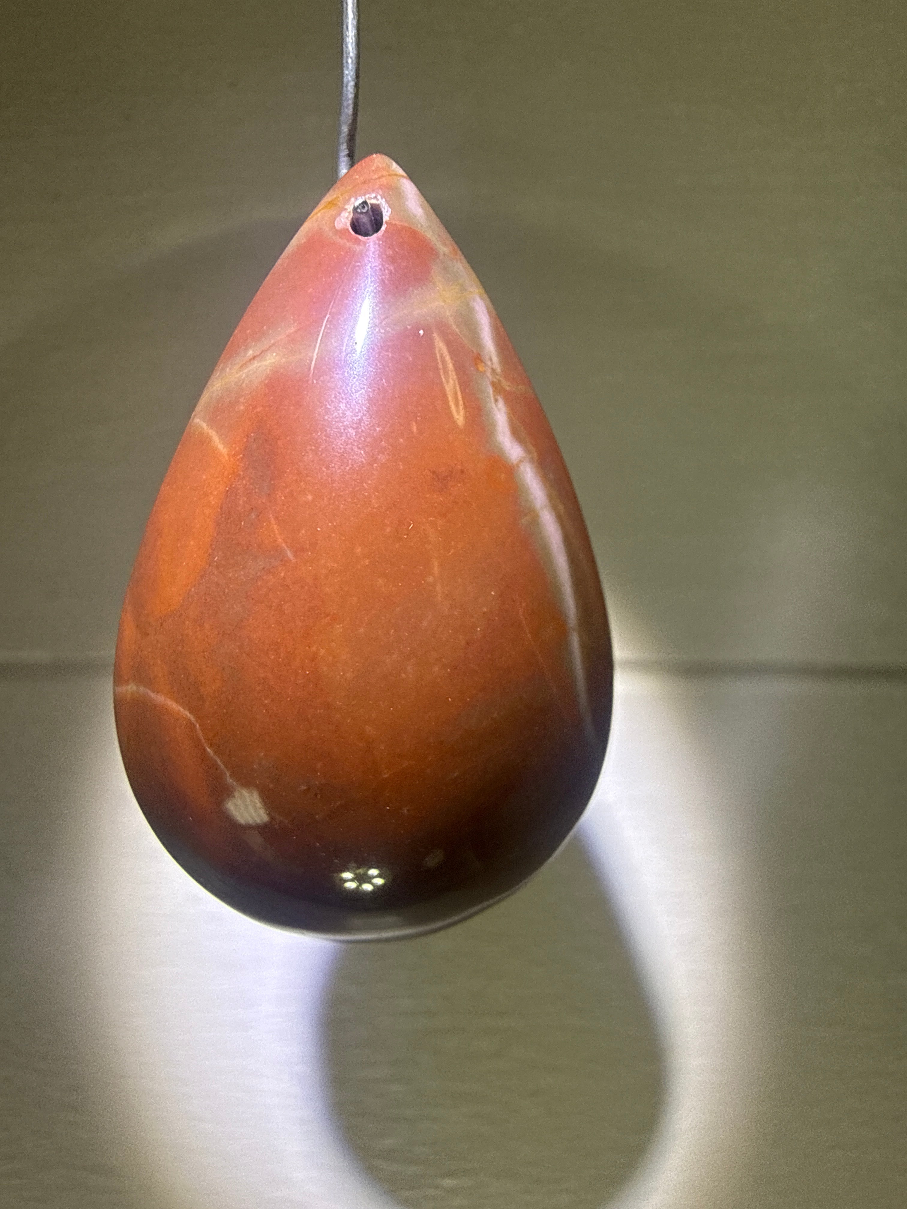 Red Agate Pendant
