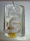 Carved Dragon Pendant