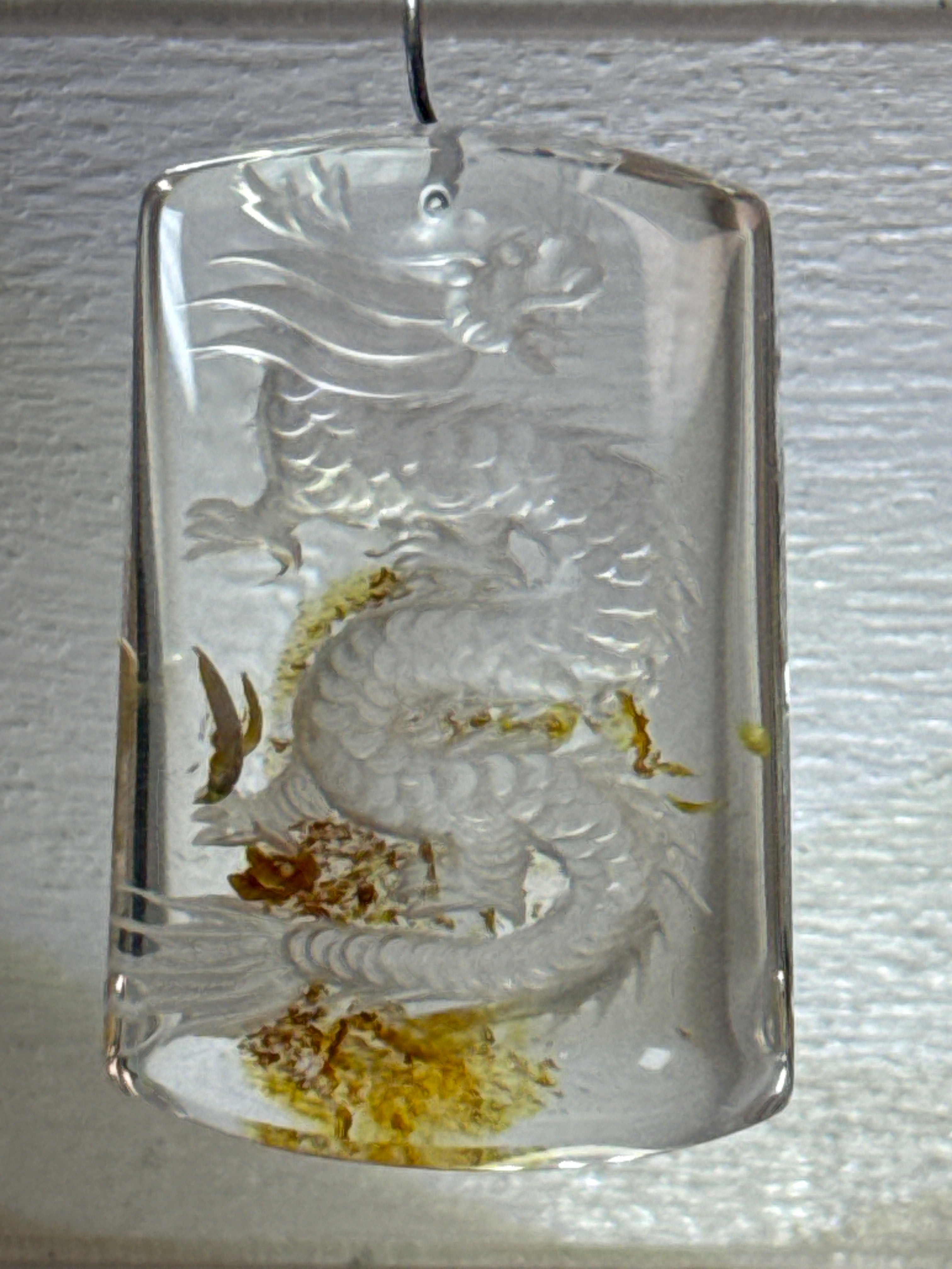 Carved Dragon Pendant