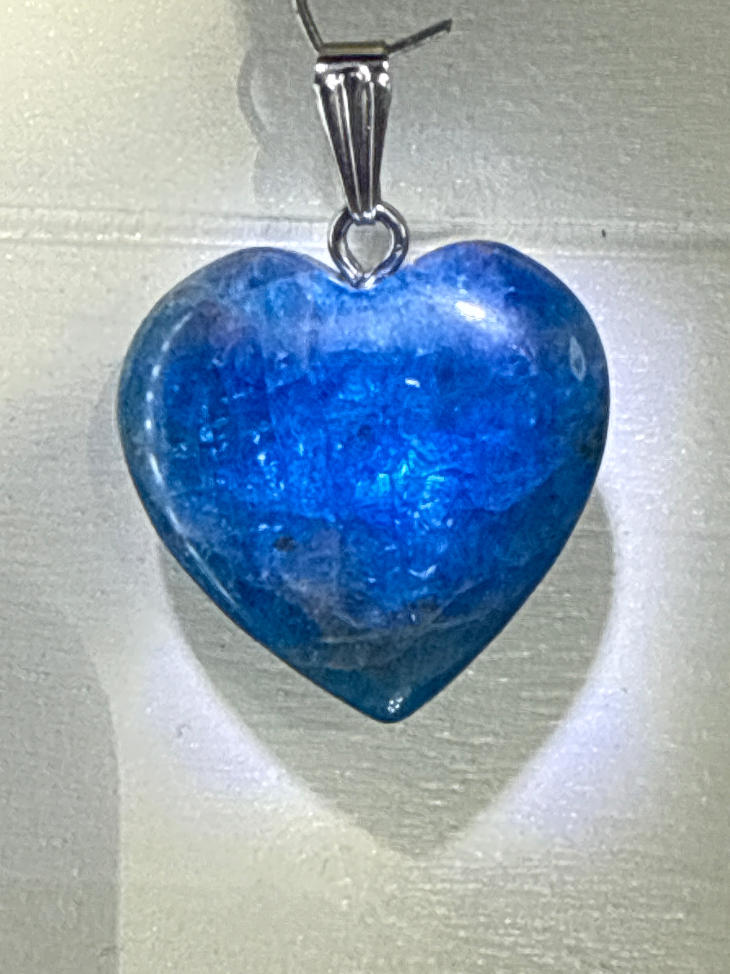 Blue Appetite Heart Pendant