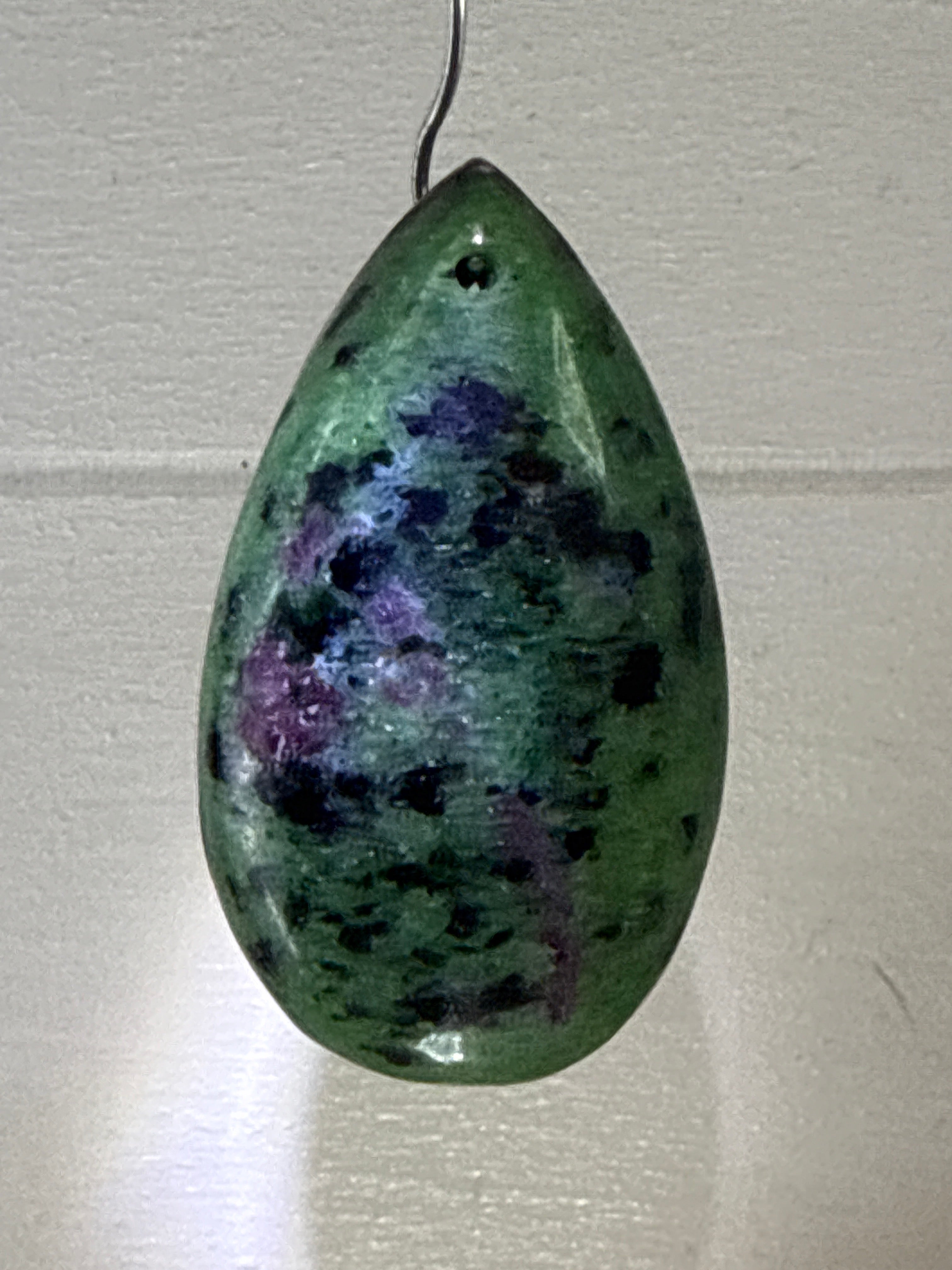 Ruby Zoisite Pendant