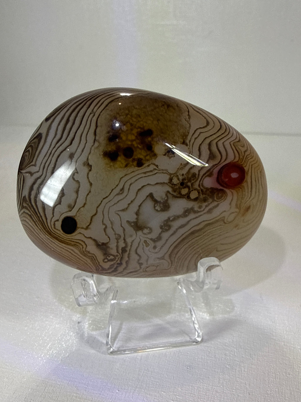 Sardonyx Palm Stone