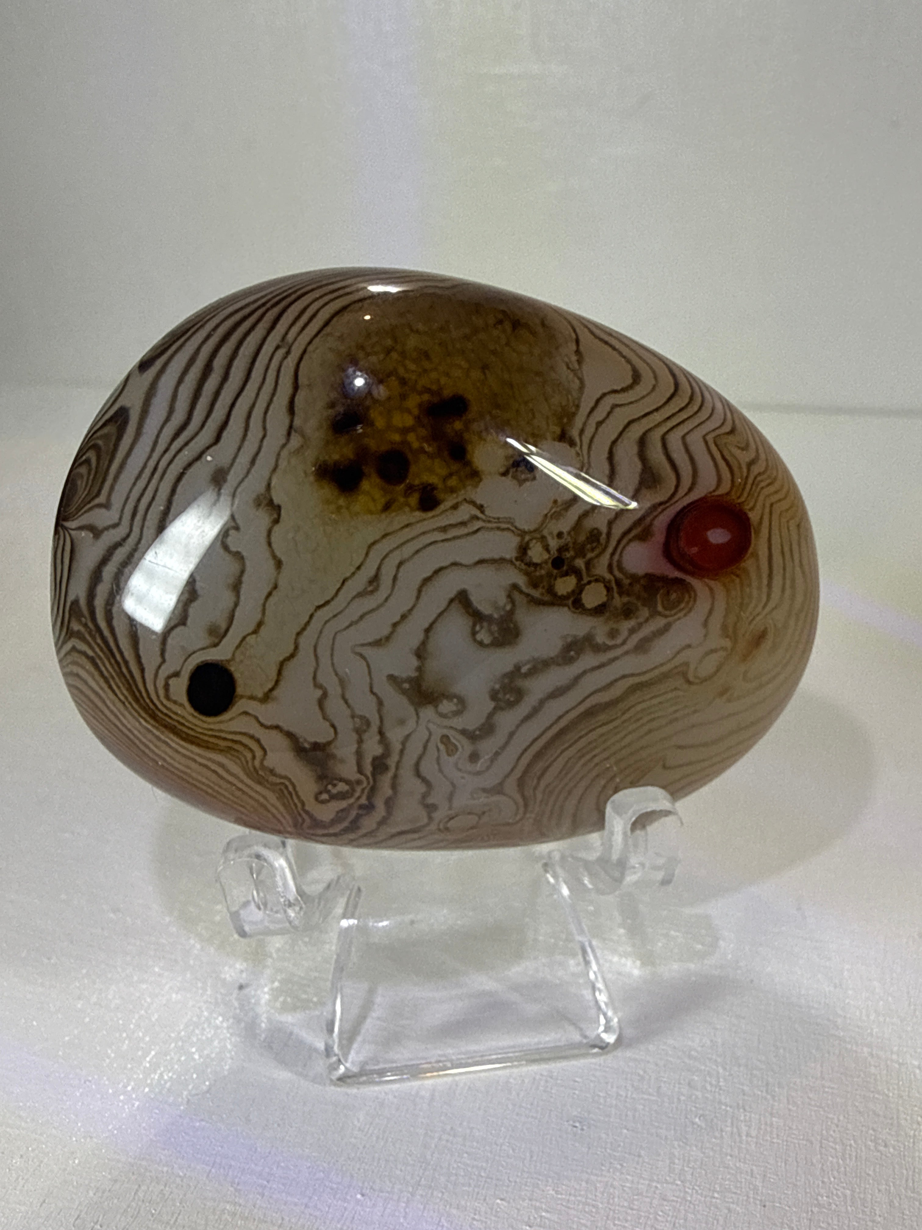Sardonyx Palm Stone
